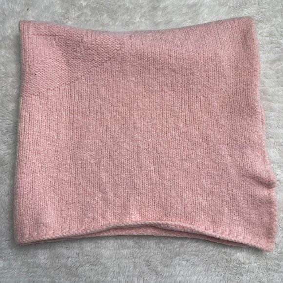 Gucci Baby Light Pink Knit 100% Wool Scarf One Size - Picture 1 of 6